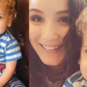 Gen&ccedil; oyuncu G&ouml;k&ccedil;e Akyıldız'ın oğlu &Ouml;mer kocaman oldu! 