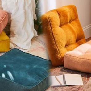 2020 ev dekorasyonunda yer minderi modası