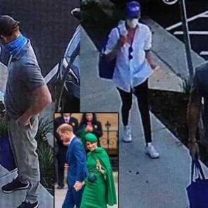 Prens Harry ve Meghan Markle 45 g&uuml;n sonra ilk kez kameralara takıldı