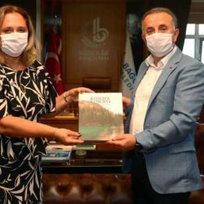 Kosova Cumhuriyeti Başkonsolosu&rsquo;ndan Başkan &Ccedil;ağırıcı&rsquo;ya ziyaret