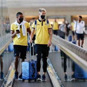 Maccabi Tel-Aviv kafilesi Sivas'a geldi