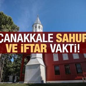 &Ccedil;anakkale İmsakiye 2021: Diyanet &Ccedil;anakkale sahur saatleri ve iftar vakti