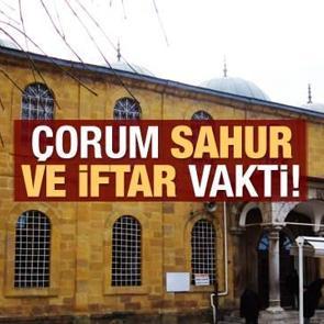&Ccedil;orum İmsakiye 2021: Diyanet &Ccedil;orum sahur saatleri ve iftar vakti