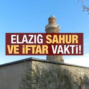 Elazığ İmsakiye 2021: Diyanet Elazığ sahur saatleri ve iftar vakti