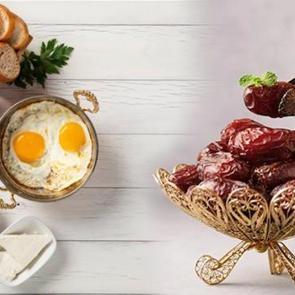 Ramazan'da sağlıklı beslenmek için örnek Ramazan menüsü