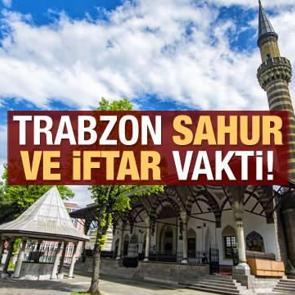 Trabzon İmsakiye 2021: Diyanet Trabzon sahur saatleri ve iftar vakti