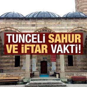 Tunceli İmsakiye 2021: Diyanet Tunceli sahur saatleri ve iftar vakti