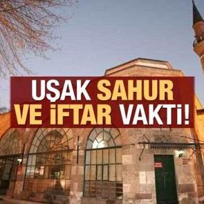 Uşak İmsakiye 2021: Diyanet Uşak sahur saatleri ve iftar vakti