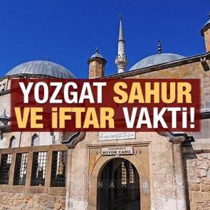 Yozgat İmsakiye 2021: Diyanet Yozgat sahur saatleri ve iftar vakti