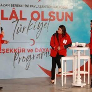 Kızılay'ın Ramazan öncesi düzenlediği programa destek yağdı!