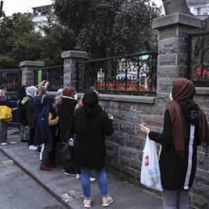 Oruç Baba Türbesi, ilk iftara sakin girdi