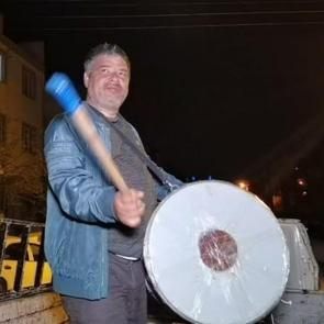   Ramazan davulcusundan manili korona isyanı 