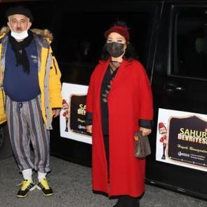 Safiye ve Faik çiftinden sahur devriyesi