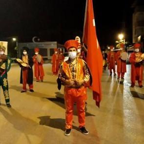 Mehter takımının sahur mesaisi