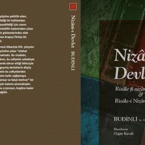 İslâm Medeniyeti Araştırmaları Dizisinden yeni kitap: Nizâm-ı Devlet