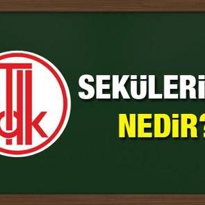 TDK s&ouml;zl&uuml;ğ&uuml;ne g&ouml;re sek&uuml;lerizm nasıl yazılır? Sek&uuml;lerizm ne demek?