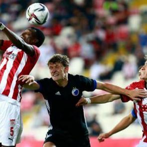 Sivasspor, Kopenhag'a diş ge&ccedil;iremedi!