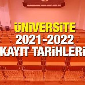 &Uuml;niversite kayıtları ne zaman? 2021-2022 &Uuml;niversite e-kayıt ve normal kayıt takvimi! Gerekli belgeler...