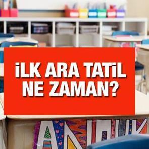 Birinci d&ouml;nem ara tatili ne zaman? MEB 2021-2022 &ccedil;alışma takvimini yayınladı! 
