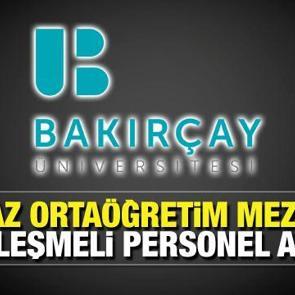KPSS puanı ile en az orta&ouml;ğretim mezunu s&ouml;zleşmeli personel alım ilanı! Başvurular bug&uuml;n bitiyor