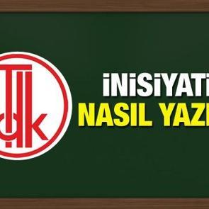 TDK S&ouml;zl&uuml;ğ&uuml;ne g&ouml;re inisiyatif nasıl yazılır? İnisiyatif ne anlama gelir?