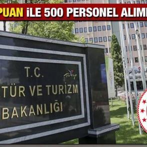K&uuml;lt&uuml;r Bakanlığına KPSS 55 puan ile personel alımı! Başvurular yarın sona eriyor...