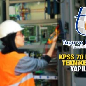 TKGM KPSS 70 puan ile tekniker alımı yapacak? Başvurular ne zaman başlayacak?