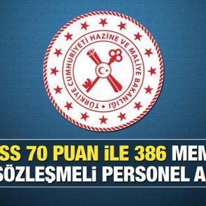 Maliye Bakanlığı en az lise mezunu 386 personel alımı yapacak! Başvurular ne zaman başlıyor?