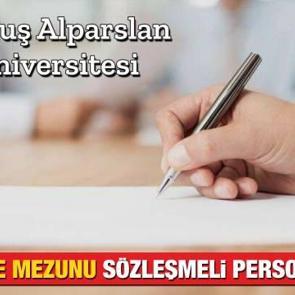 Alparslan &Uuml;niversitesi en az KPSS 60 puan ile personel alımı! Başvurular ne zaman bitiyor?