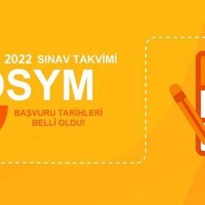 2022 KPSS, DGS, ALES, YDS sınavları ne zaman? &Ouml;SYM sınav ve başvuru tarihlerini a&ccedil;ıkladı!