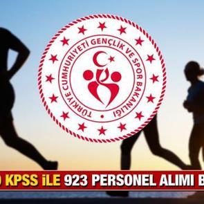 Gen&ccedil;lik Bakanlığı KPSS 50 puan ile 923 personel alım ilanı! Başvurula ne zaman bitiyor?
