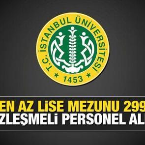 İstanbul &Uuml;niversitesi en az KPSS 50 puan ile personel alımı yapacak! Son başvuru ne zaman bitiyor?