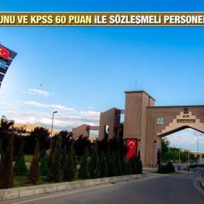 En az 50 KPSS puan ile s&ouml;zleşmeli personel arıyor! Son başvuru ne zaman? 