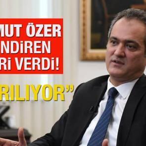 MEB Bakanı Mahmut &Ouml;zer'den &ouml;ğrenciler i&ccedil;in m&uuml;jdeli haber! Harekete ge&ccedil;ildi " Artırılıyor...