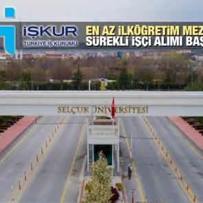S&Uuml; İŞKUR &uuml;zerinden en az ilk&ouml;ğretim mezunu s&uuml;rekli iş&ccedil;i arıyor! Başvurular bug&uuml;n bitiyor