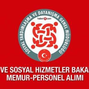 Aile Bakanlığı SYDV memur-personel alımı devam ediyor! KPSS'li ve KPSS'siz başvuru...