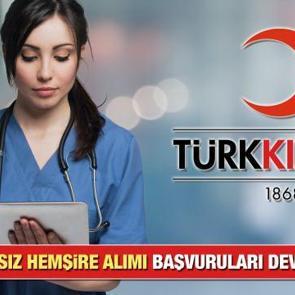 Kızılay KPSS şartsız 2022 hemşire alım ilanı! Online başvuru i&ccedil;in...