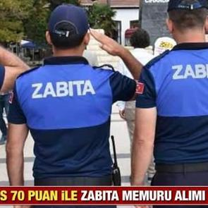 Zeytinburnu Belediyesi KPSS 70 puan ile Zabıta Memuru alım ilanı! Başvuru i&ccedil;in son 3 g&uuml;n...