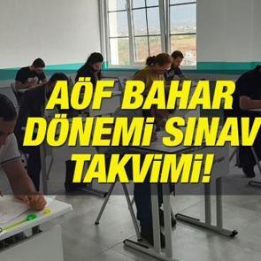 A&Ouml;F bahar d&ouml;nemi vize sınavları ne zaman? 2022 A&Ouml;F sınav giriş belgesi erişime...