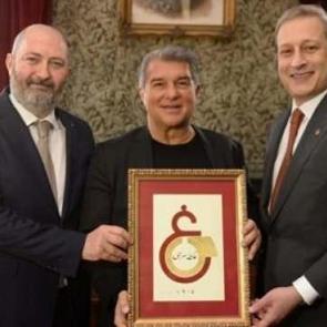 Barcelona Başkanı Laporta, Galatasaray Lisesi'nde