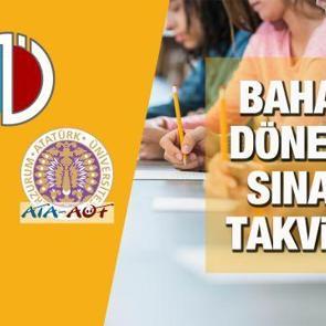 A&Ouml;F, ATA A&Ouml;F, AUZEF A&ccedil;ık&ouml;ğretim 2021-2022 vize (ara) sınav tarihleri a&ccedil;ıklandı!