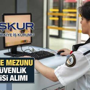 İŞKUR ile en az lise mezunu 1.524 G&uuml;venlik G&ouml;revlisi alımı yapıyor! İŞKUR iş ilanları (2022)
