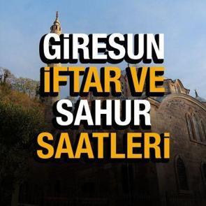 Giresun Ramazan İmsakiyesi 2022! Giresun İmsak vakti...