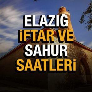 Elazığ Ramazan İmsakiyesi 2022! Elazığ Diyanet sahur ve iftar vakti