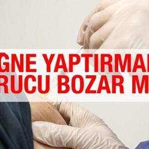 İğne orucu bozar mı? Covid-19 aşısı Ramazan orucunu etkiler mi? Diyanet fetva!
