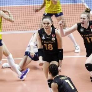 Vakıfbank ilk ma&ccedil;ta Fenerbah&ccedil;e'yi yendi
