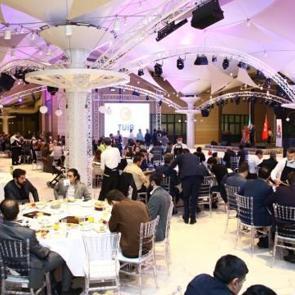 Azerbaycan'daki Türk iş adamları iftar yemeğinde buluştu