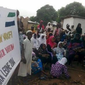 İHH ekiplerinden Sierra Leone'deki ihtiyaç sahiplerine kumanya