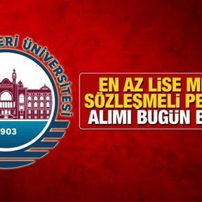 Sağlık Bilimleri &Uuml;niversitesi en az lise mezunu personel alımı bitiyor! Başvuru i&ccedil;in bug&uuml;n son...