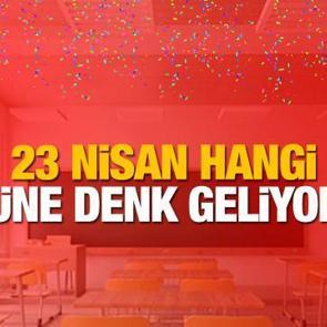 23 Nisan hangi g&uuml;ne denk geliyor? Tam g&uuml;n tatil mi? 22 Nisan yarım g&uuml;n...